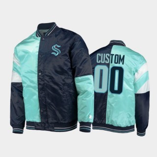 Kraken Custom Color Block Jacket Blue